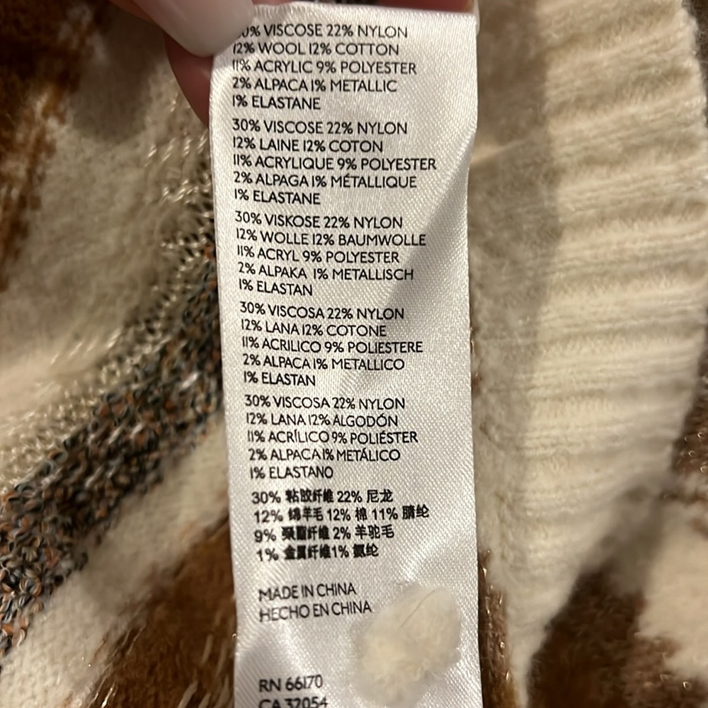Anthropologie Luna Shimmer Sweater XS/S - Picture 6 of 7